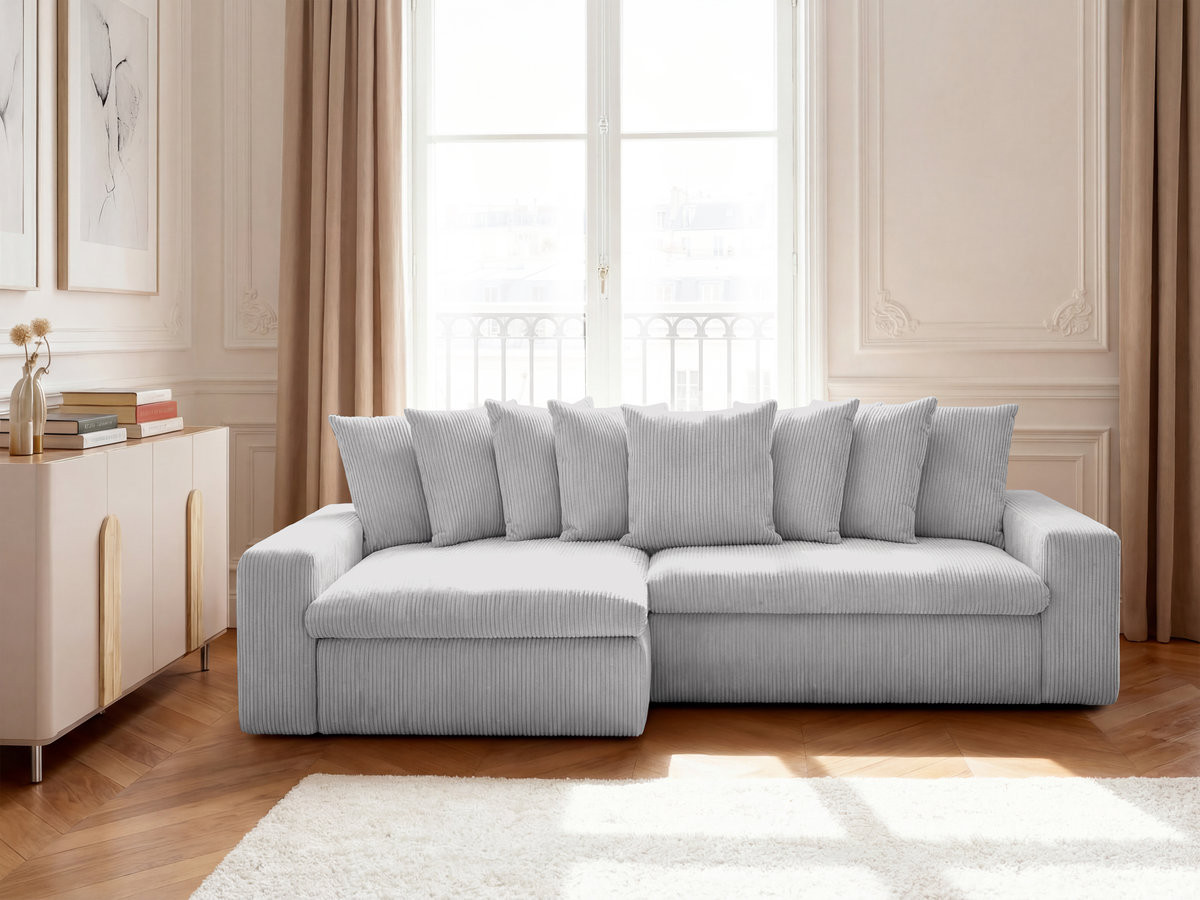 ENORE vaste hoekbank in corduroy