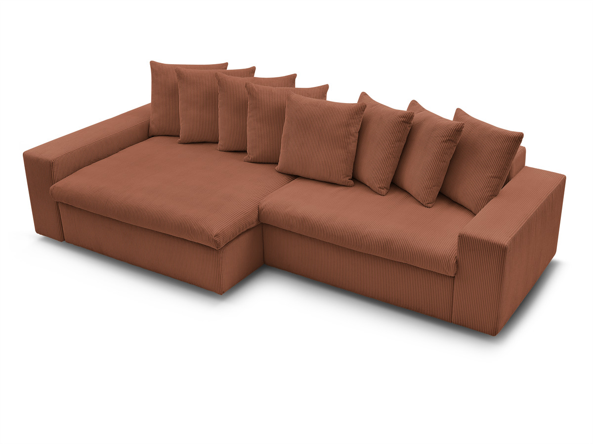 ENORE vaste hoekbank in corduroy