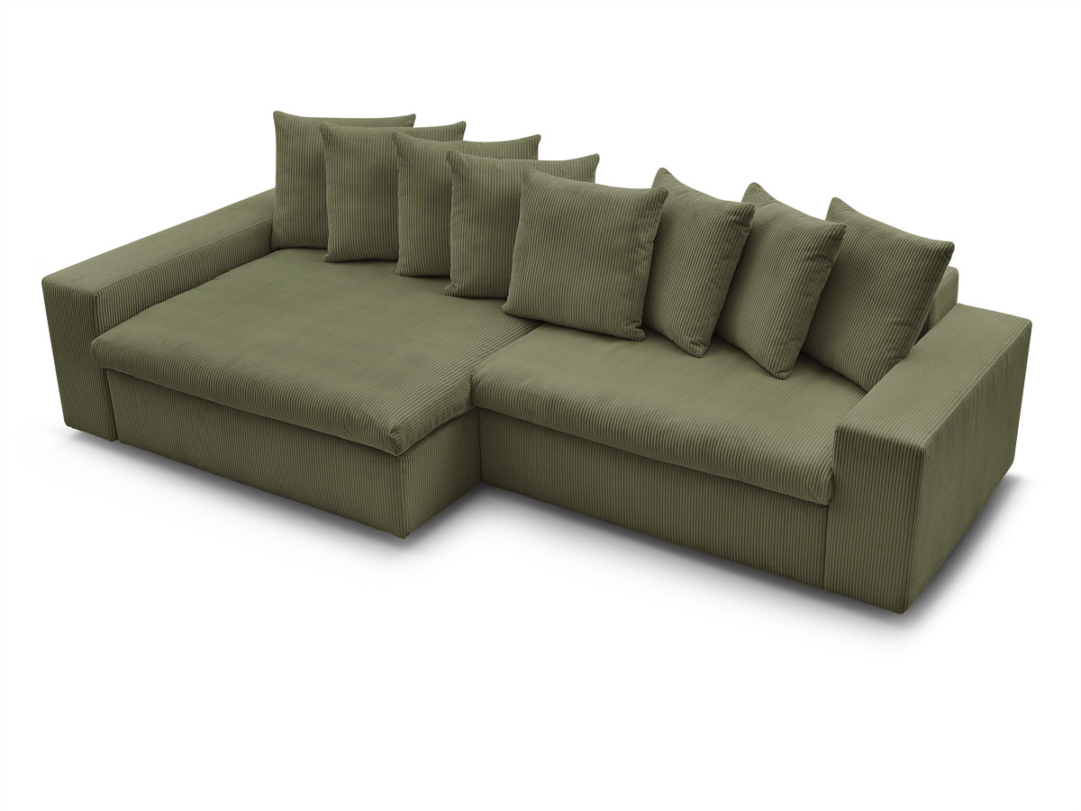 ENORE vaste hoekbank in corduroy