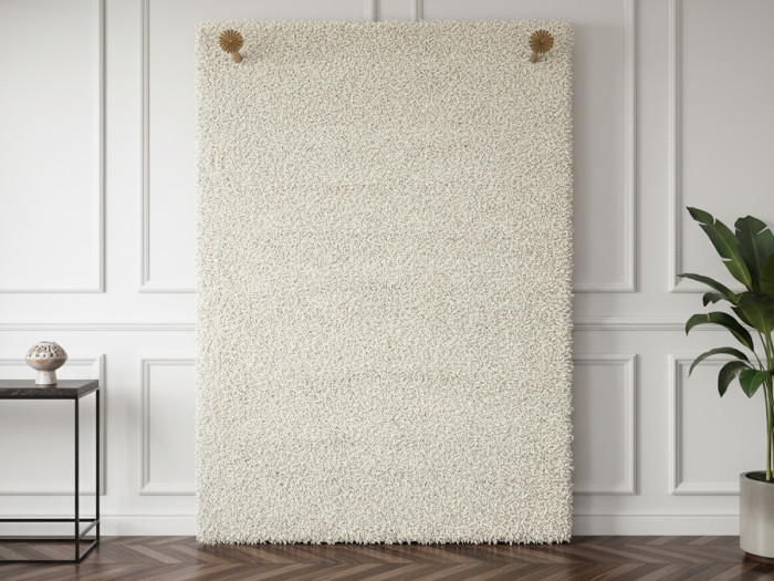 Tapis shaggy AVA uni