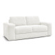 Canapé droit convertible IBIZA ouverture express tissu texturé