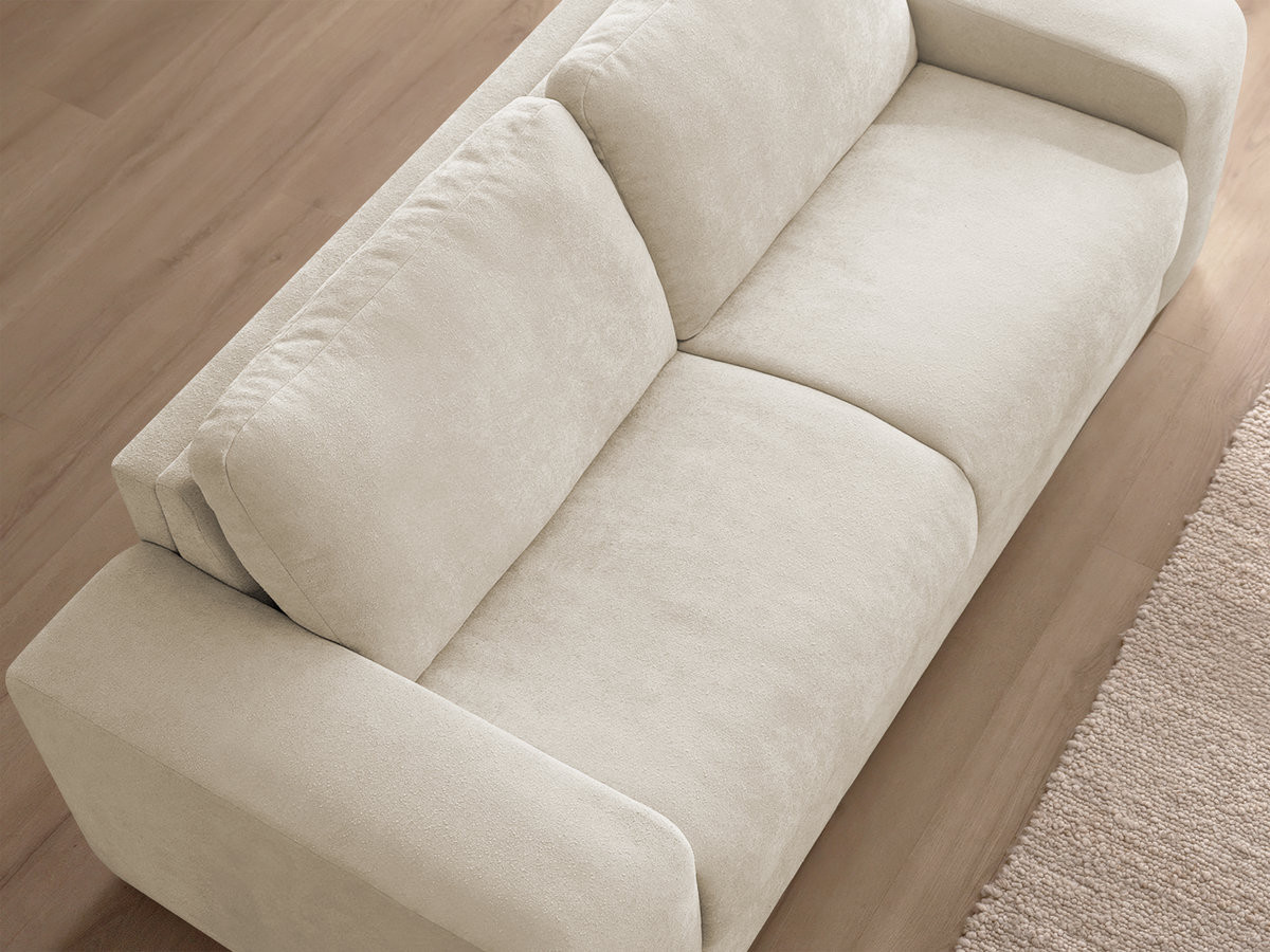 IBIZA slaapbank met snelopeningsmechanisme en structuurstof