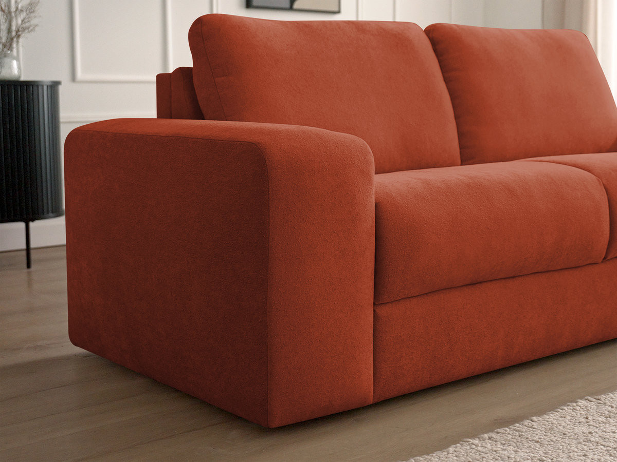 IBIZA slaapbank met snelopeningsmechanisme en structuurstof