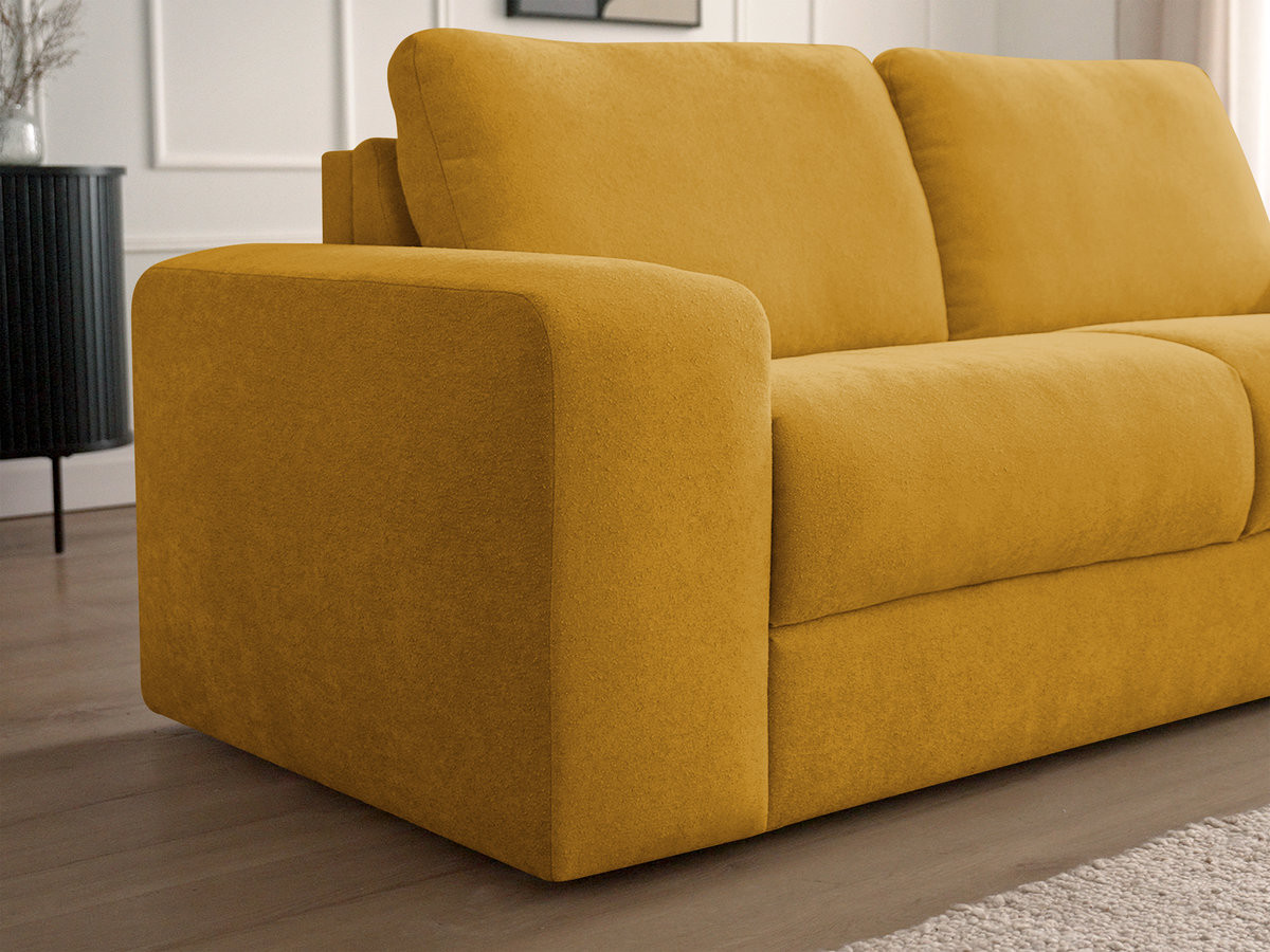 IBIZA slaapbank met snelopeningsmechanisme en structuurstof