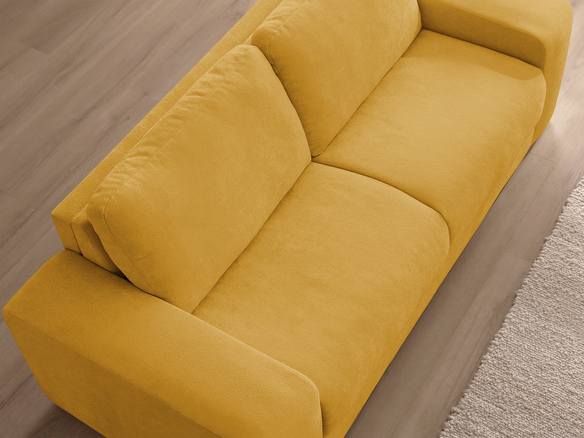 IBIZA slaapbank met snelopeningsmechanisme en structuurstof