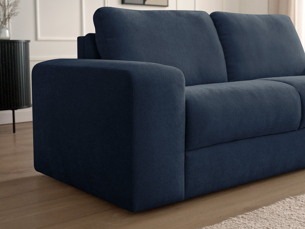 IBIZA slaapbank met snelopeningsmechanisme en structuurstof