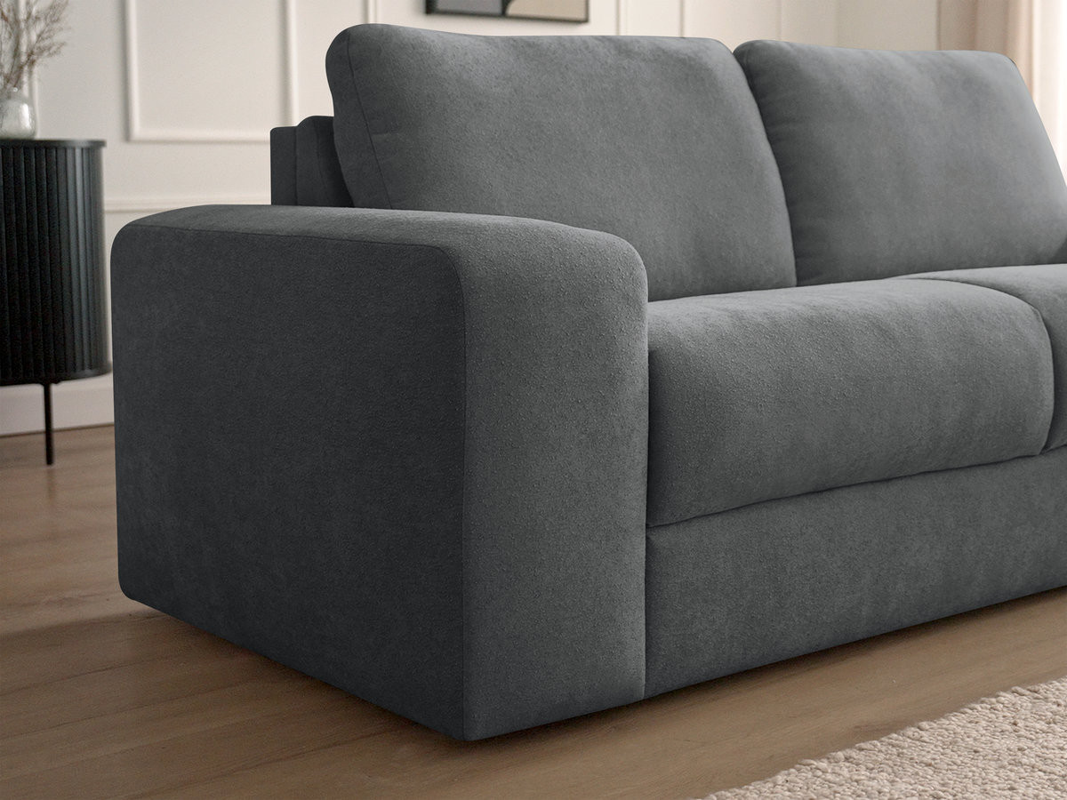 IBIZA slaapbank met snelopeningsmechanisme en structuurstof