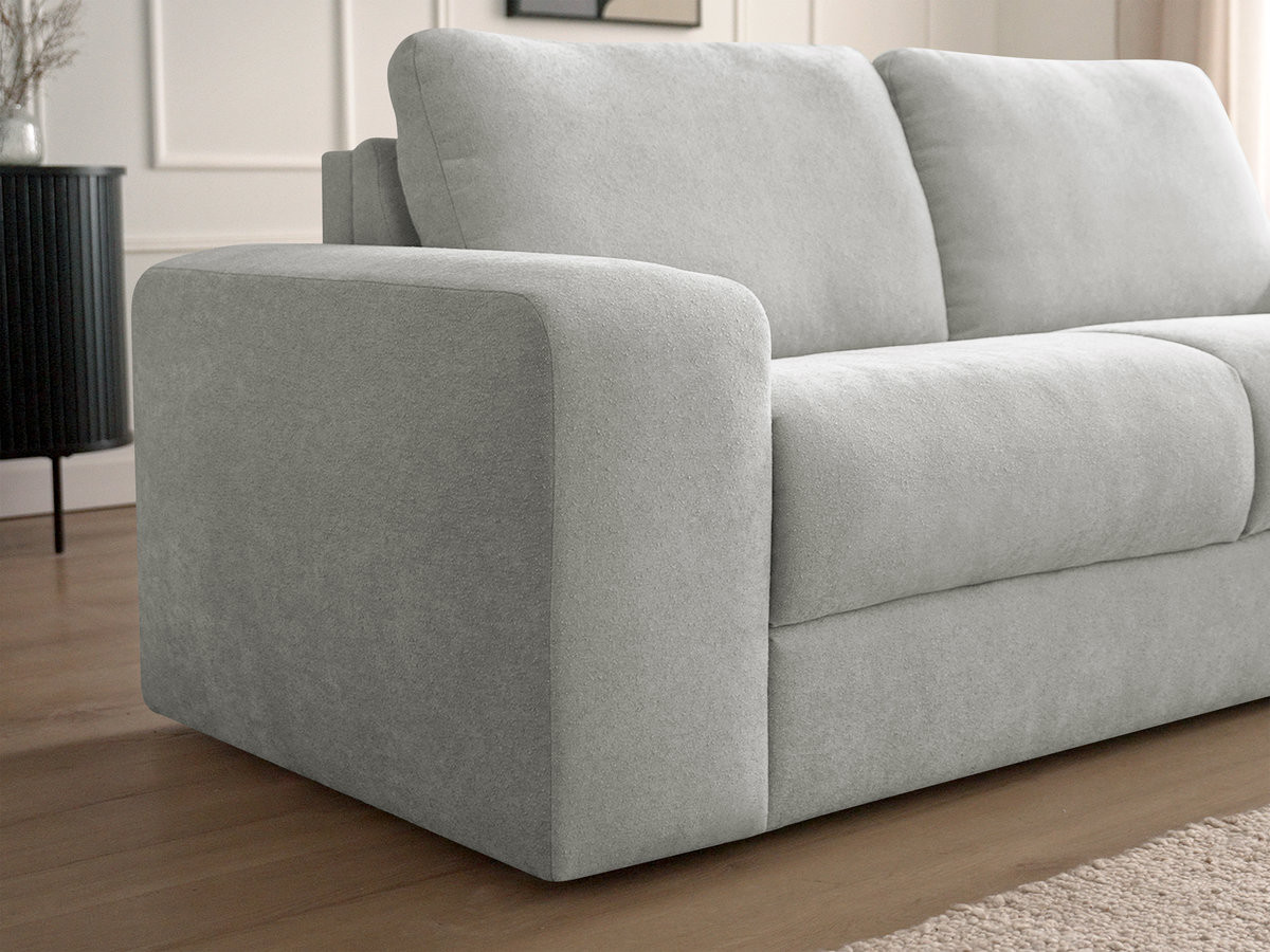 IBIZA slaapbank met snelopeningsmechanisme en structuurstof