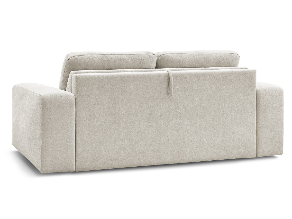 IBIZA slaapbank met snelopeningsmechanisme en structuurstof