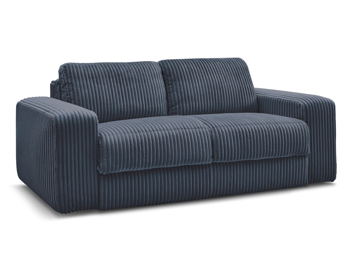 IBIZA slaapbank met snelopeningsmechanisme, corduroy fluweel