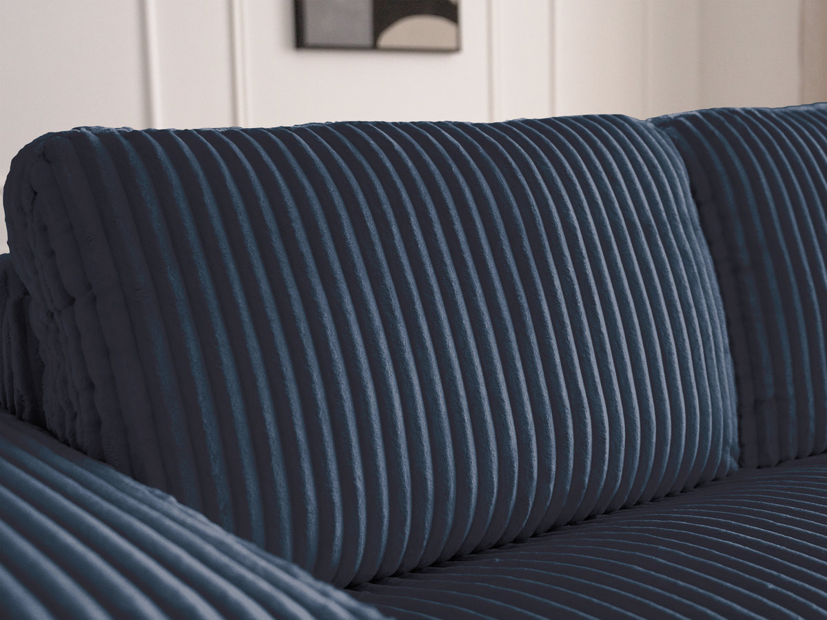 IBIZA slaapbank met snelopeningsmechanisme, corduroy fluweel
