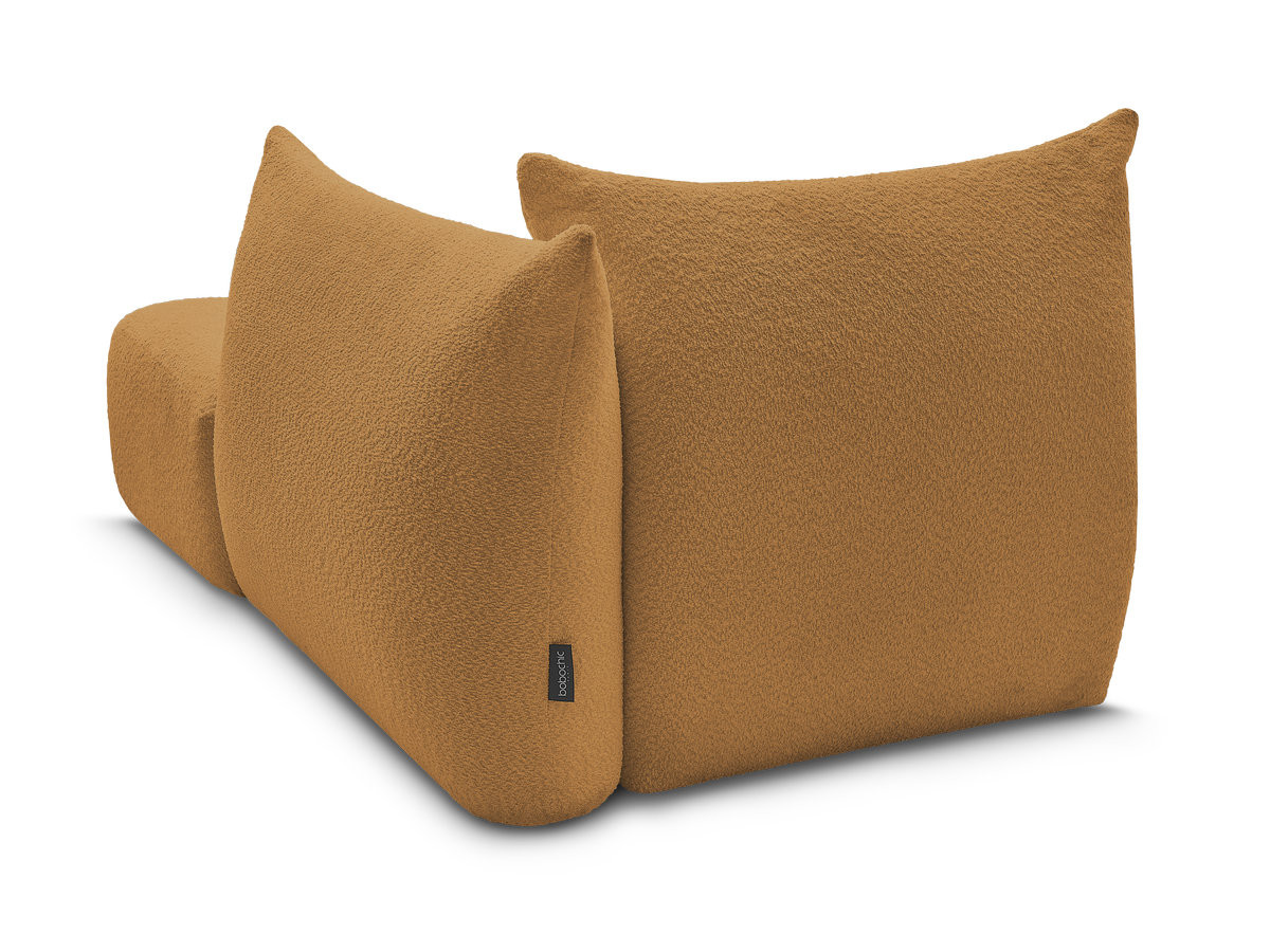 Méridienne pour canapé modulable AZRA tissu bouclette