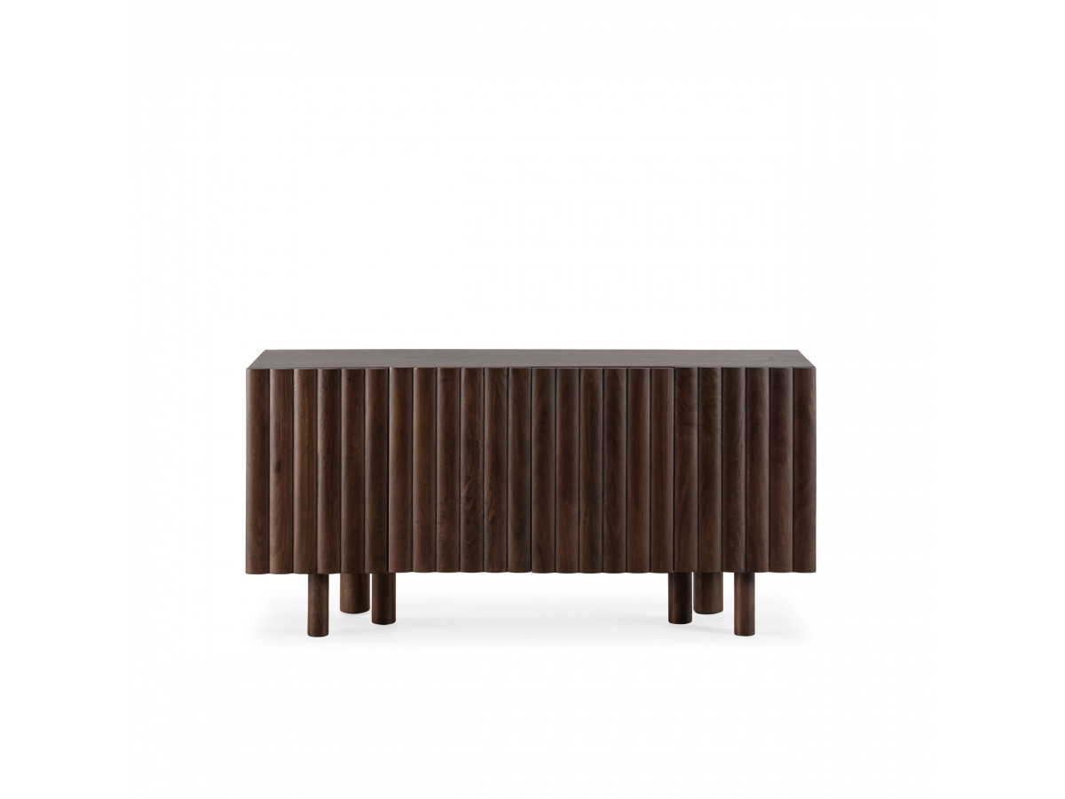 GABRIEL dressoir met 4 deuren, 160 cm, massief mangohout