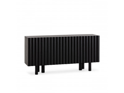 Buffet 4 portes 160 cm GABRIEL bois massif de manguier