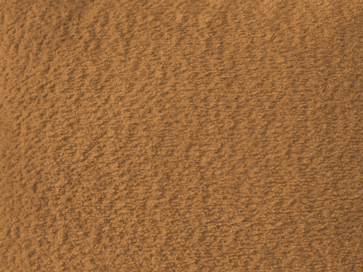 Chauffeuse 2 place avec accoudoir pour canapé modulable AZRA tissu bouclette