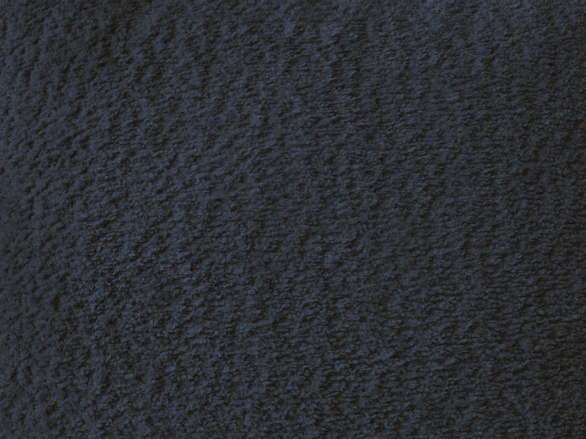 Canapé d'angle fixe AZRA tissu bouclette