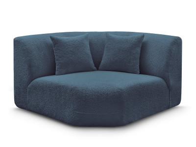 Grand angle pour canapé modulable ANDA tissu chenille