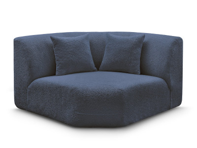 Grand angle pour canapé modulable ANDA tissu chenille