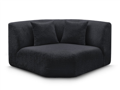 Grand angle pour canapé modulable ANDA tissu chenille