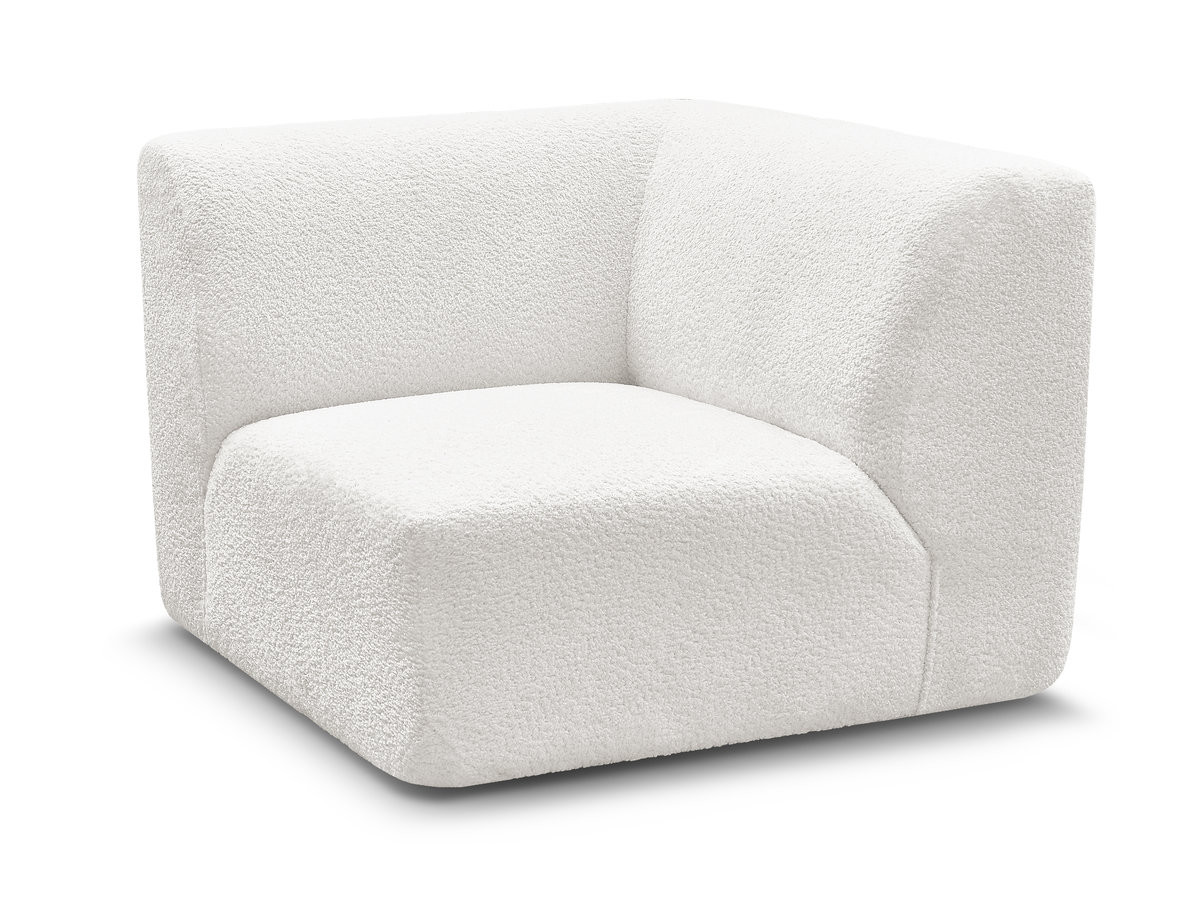 Petit angle pour canapé modulable ANDA tissu chenille