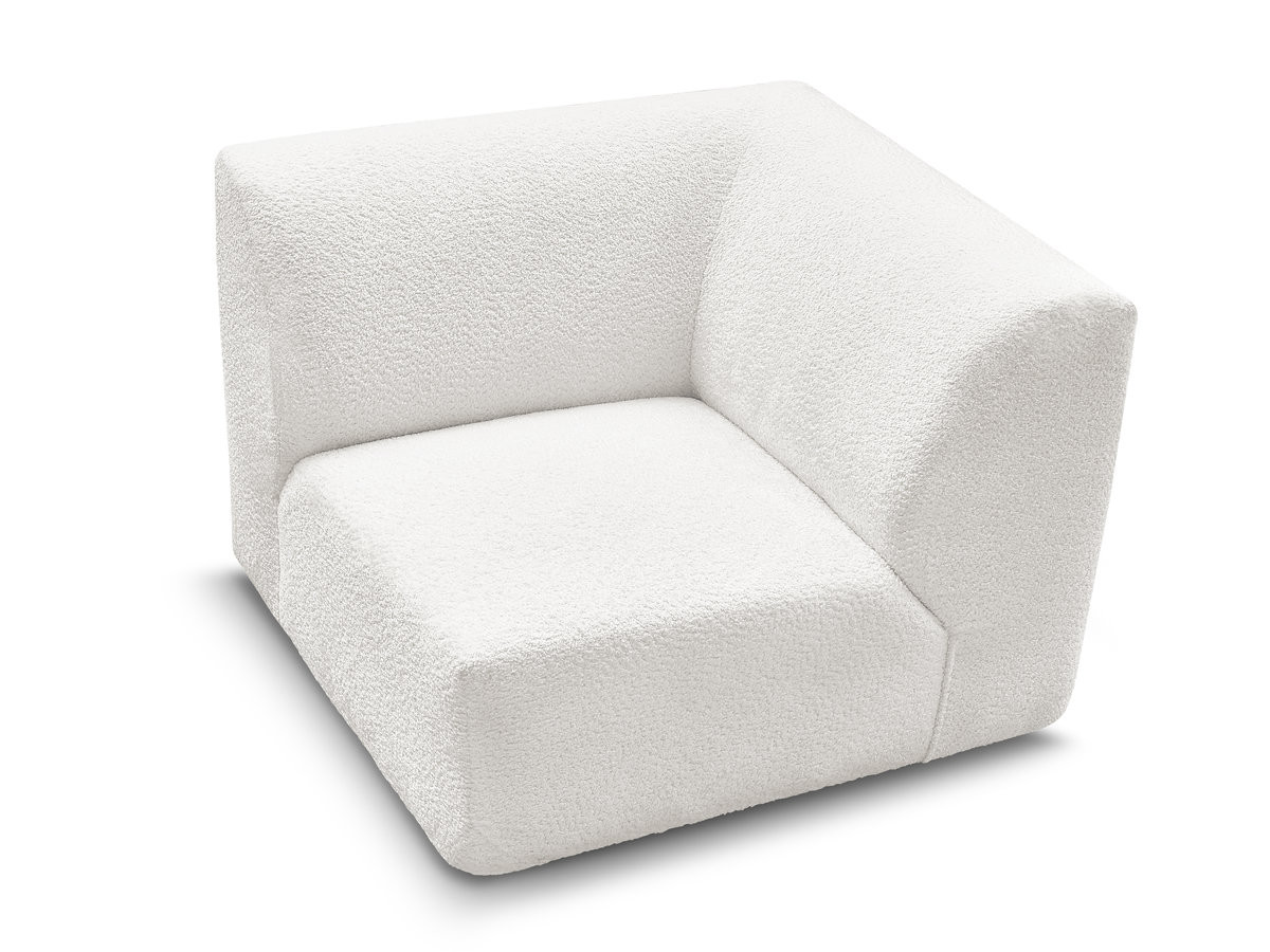 Petit angle pour canapé modulable ANDA tissu chenille