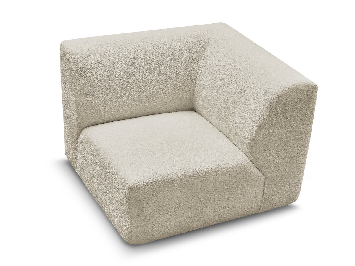 Petit angle pour canapé modulable ANDA tissu chenille