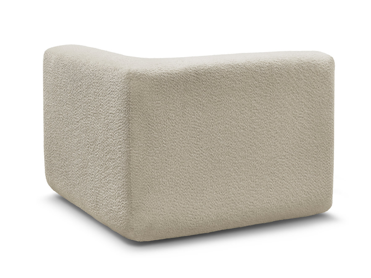 Petit angle pour canapé modulable ANDA tissu chenille
