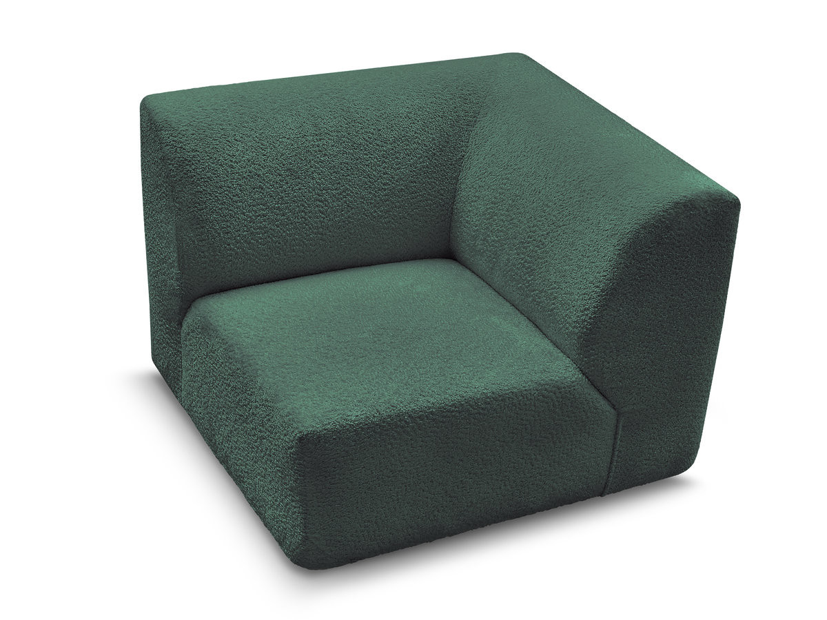 Petit angle pour canapé modulable ANDA tissu chenille