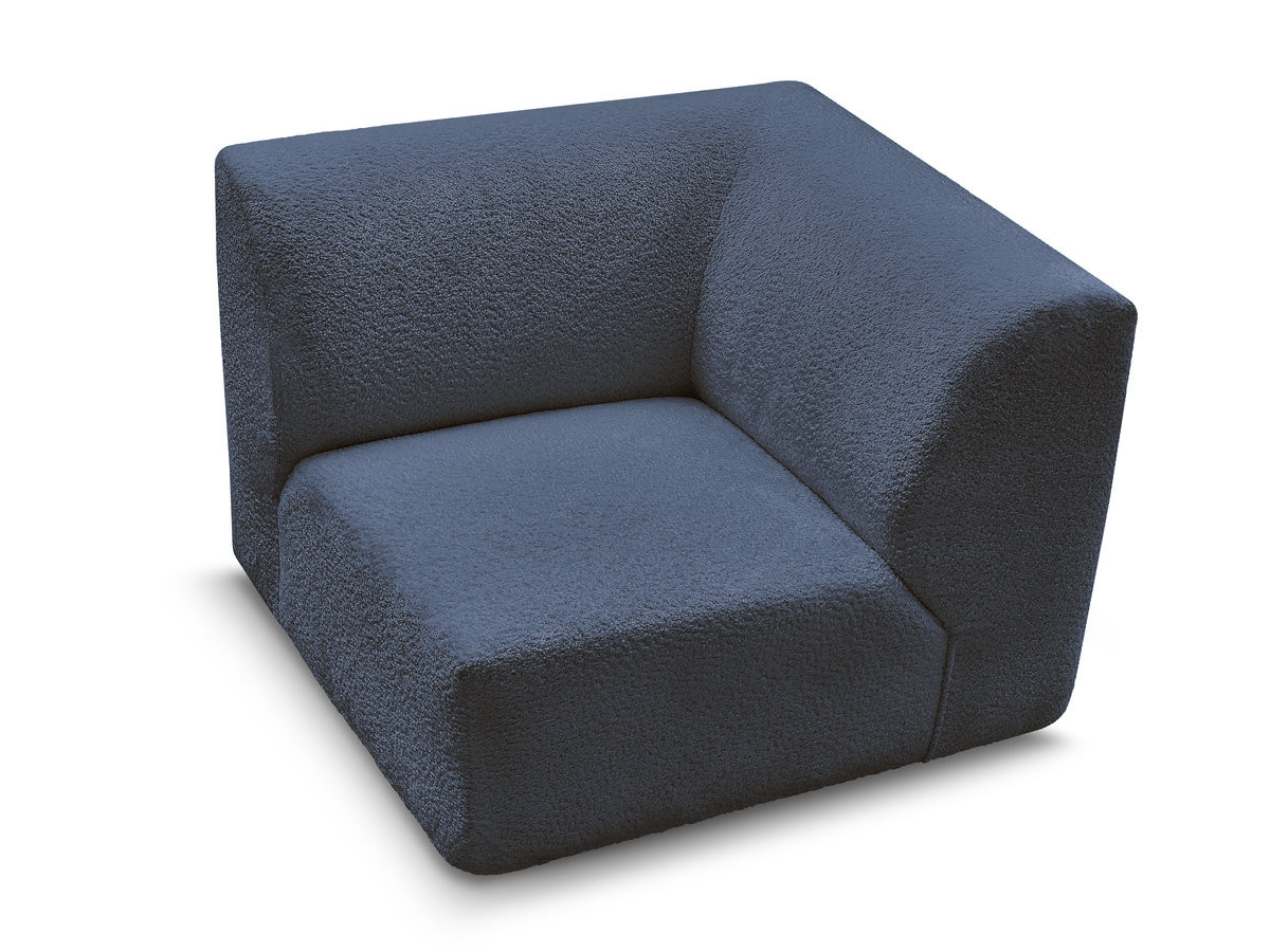 Petit angle pour canapé modulable ANDA tissu chenille