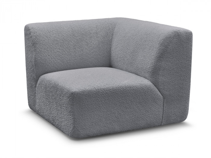 Petit angle pour canapé modulable ANDA tissu chenille
