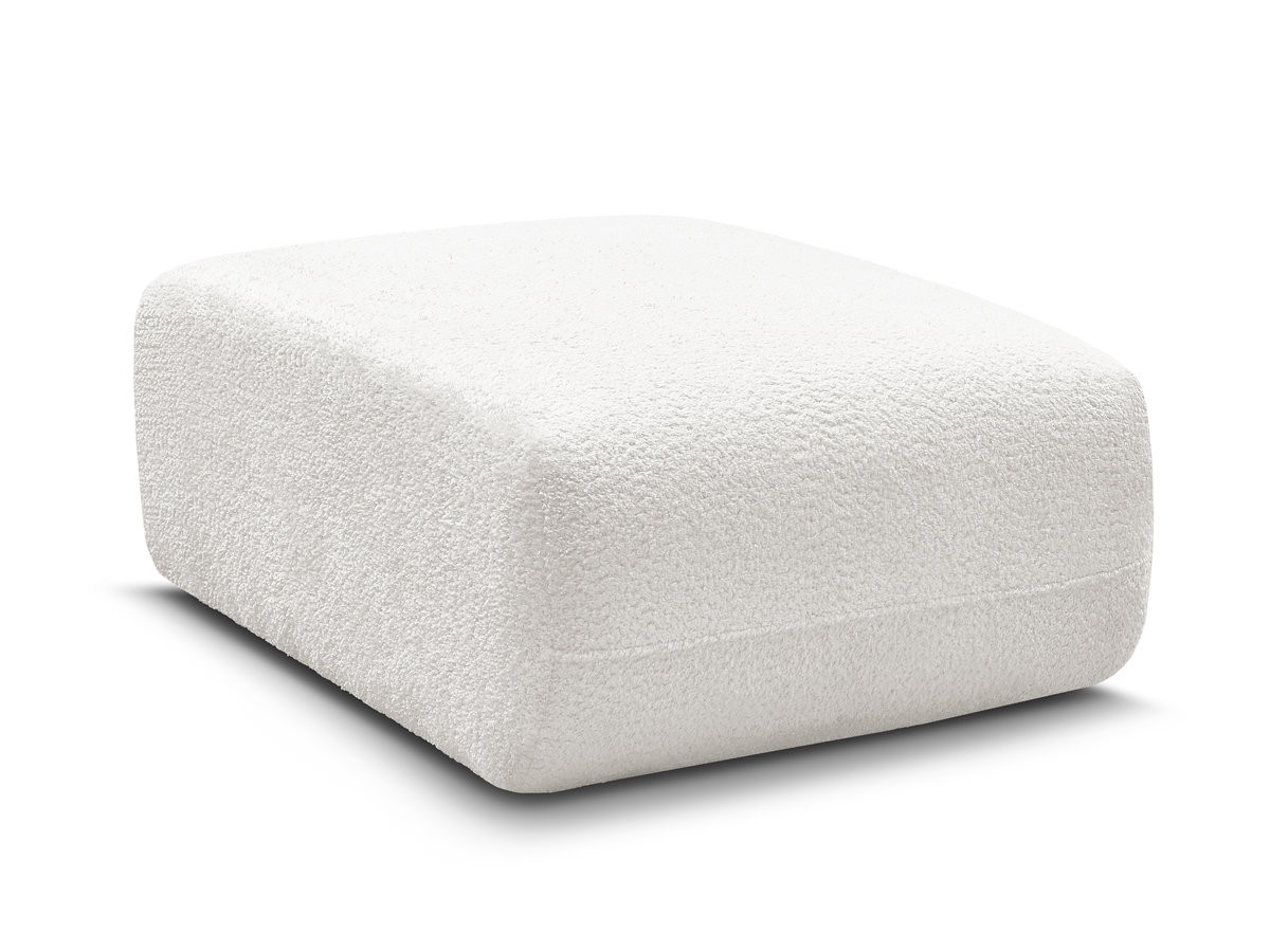 Pouf ANDA tissu chenille