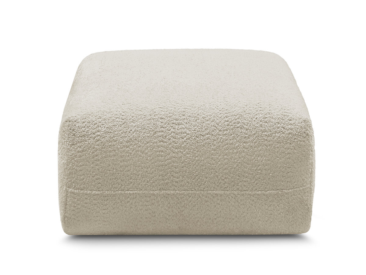 Pouf ANDA tissu chenille