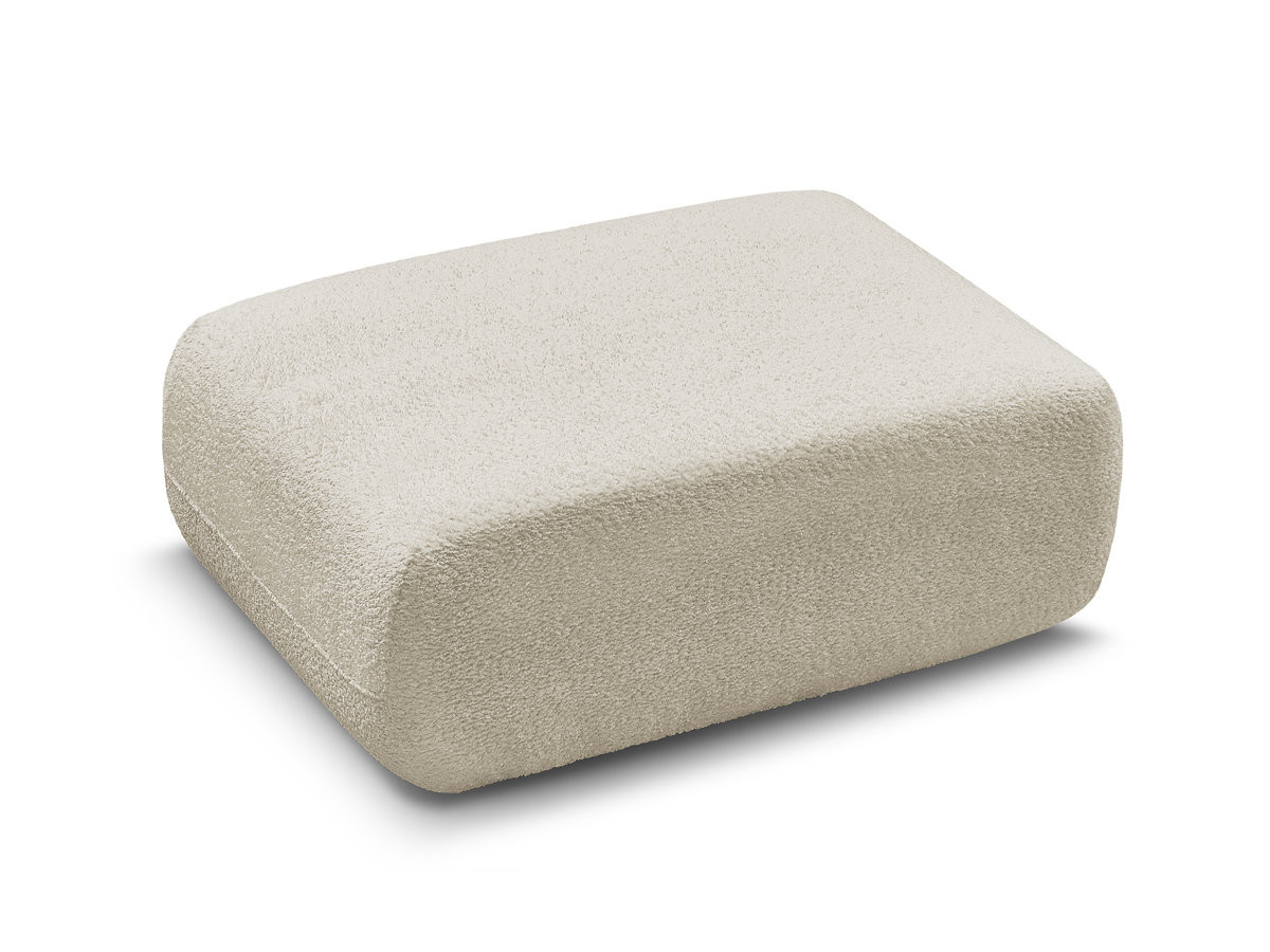 Pouf ANDA tissu chenille