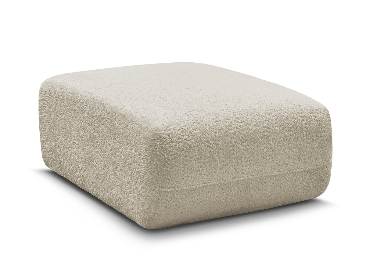 Pouf ANDA tissu chenille