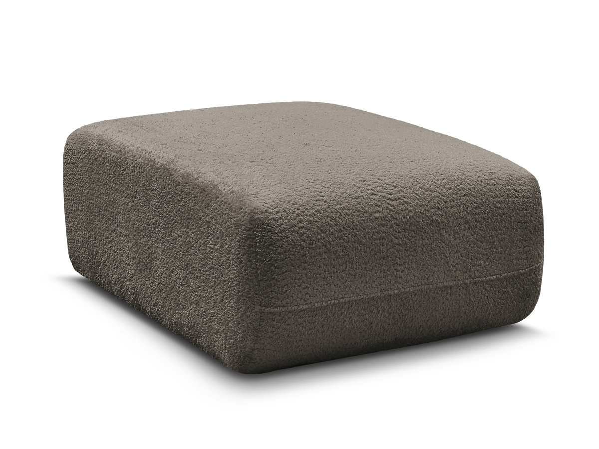 Pouf ANDA tissu chenille