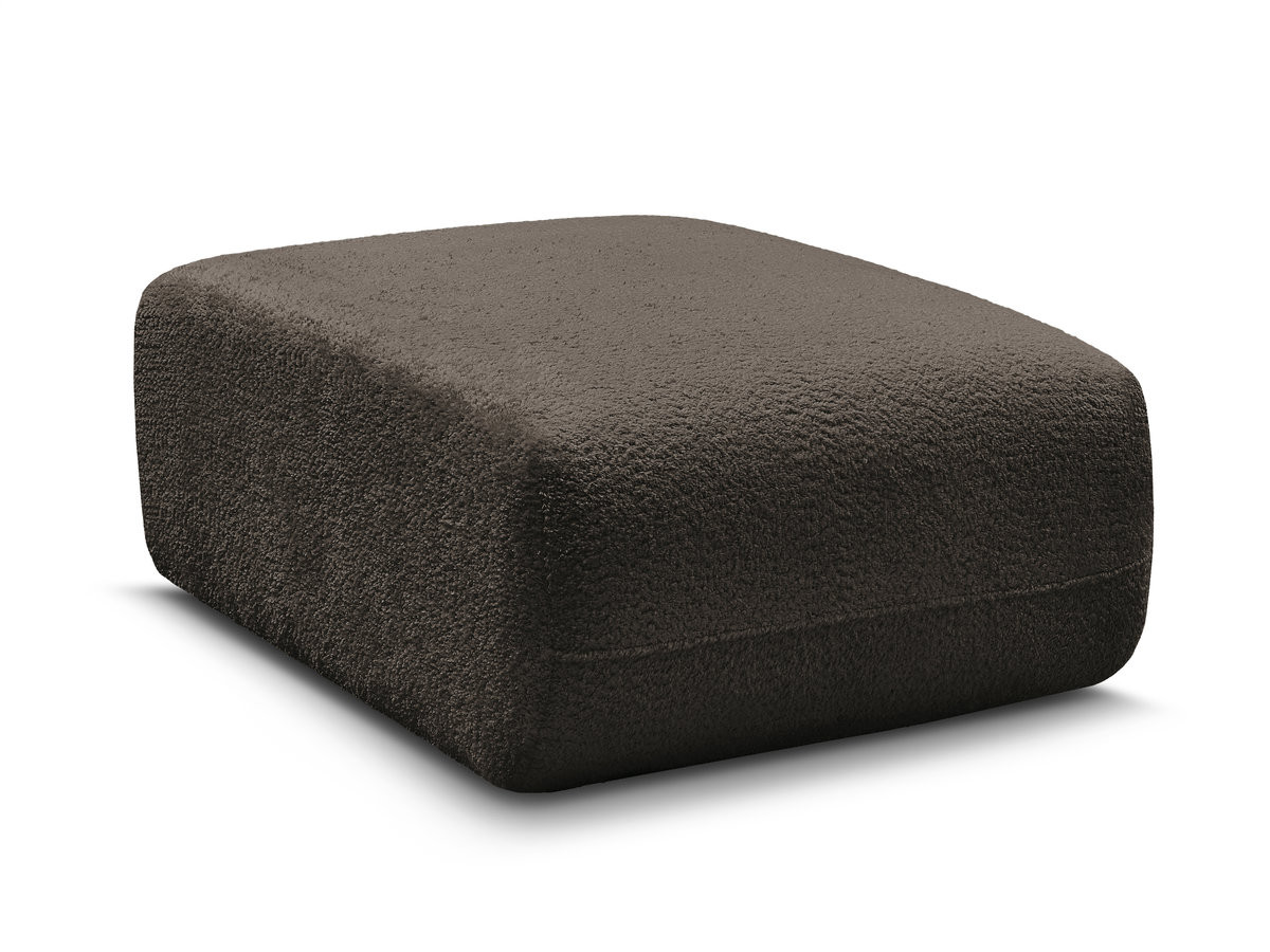 Pouf ANDA tissu chenille
