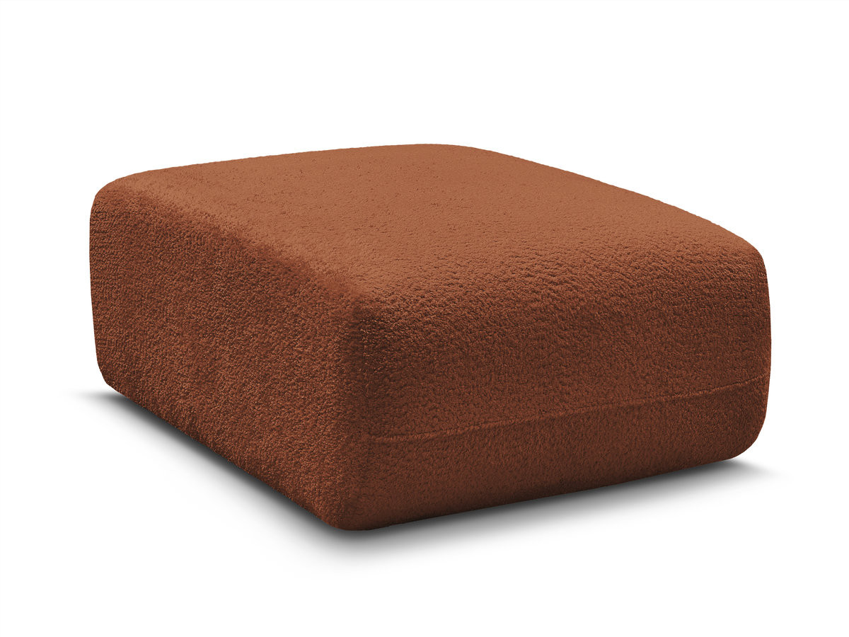 Pouf ANDA tissu chenille