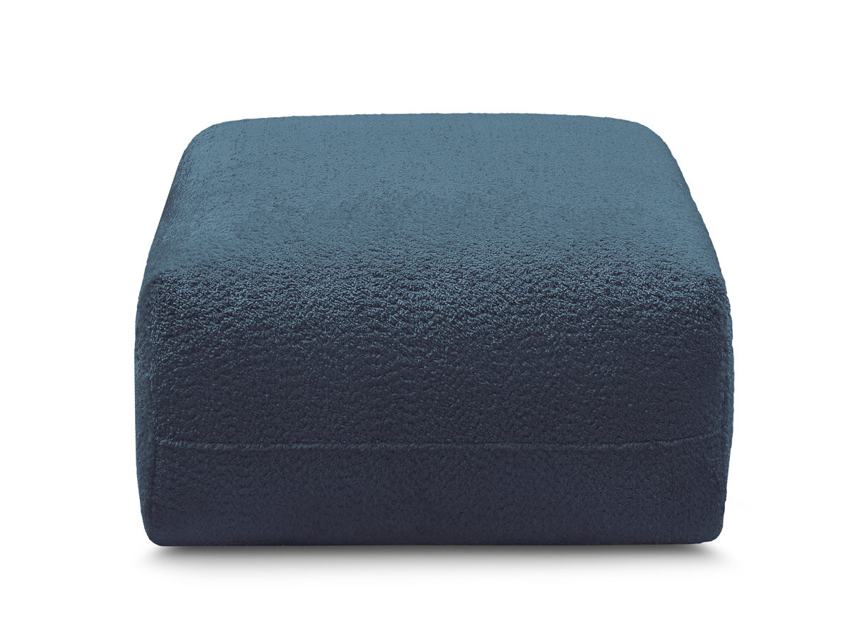 Pouf ANDA tissu chenille