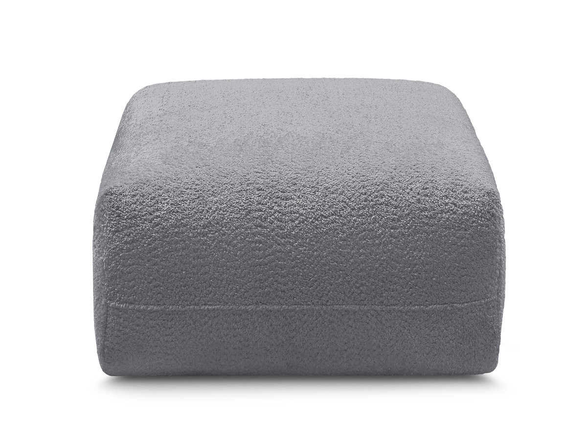 Pouf ANDA tissu chenille