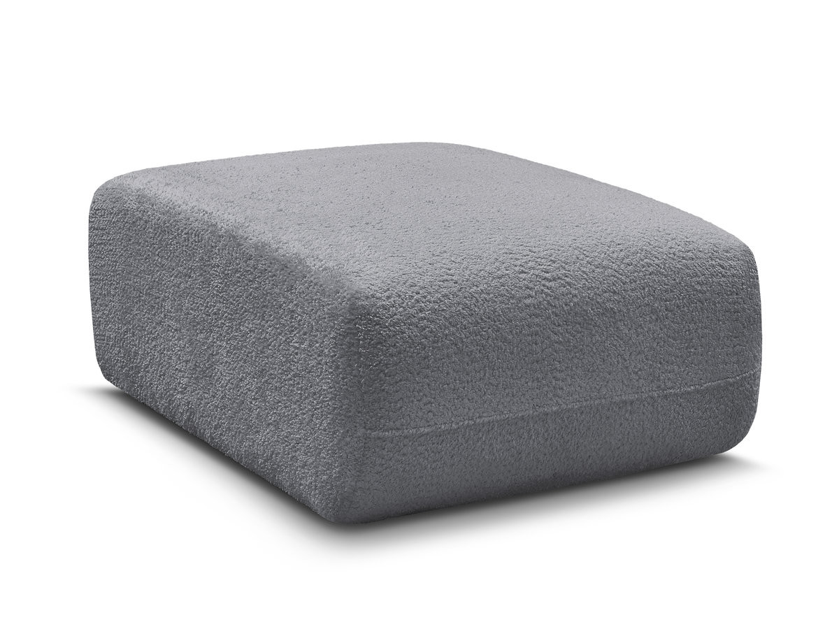 Pouf ANDA tissu chenille