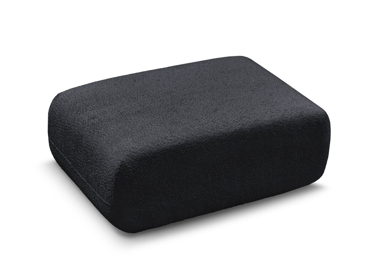 Pouf ANDA tissu chenille