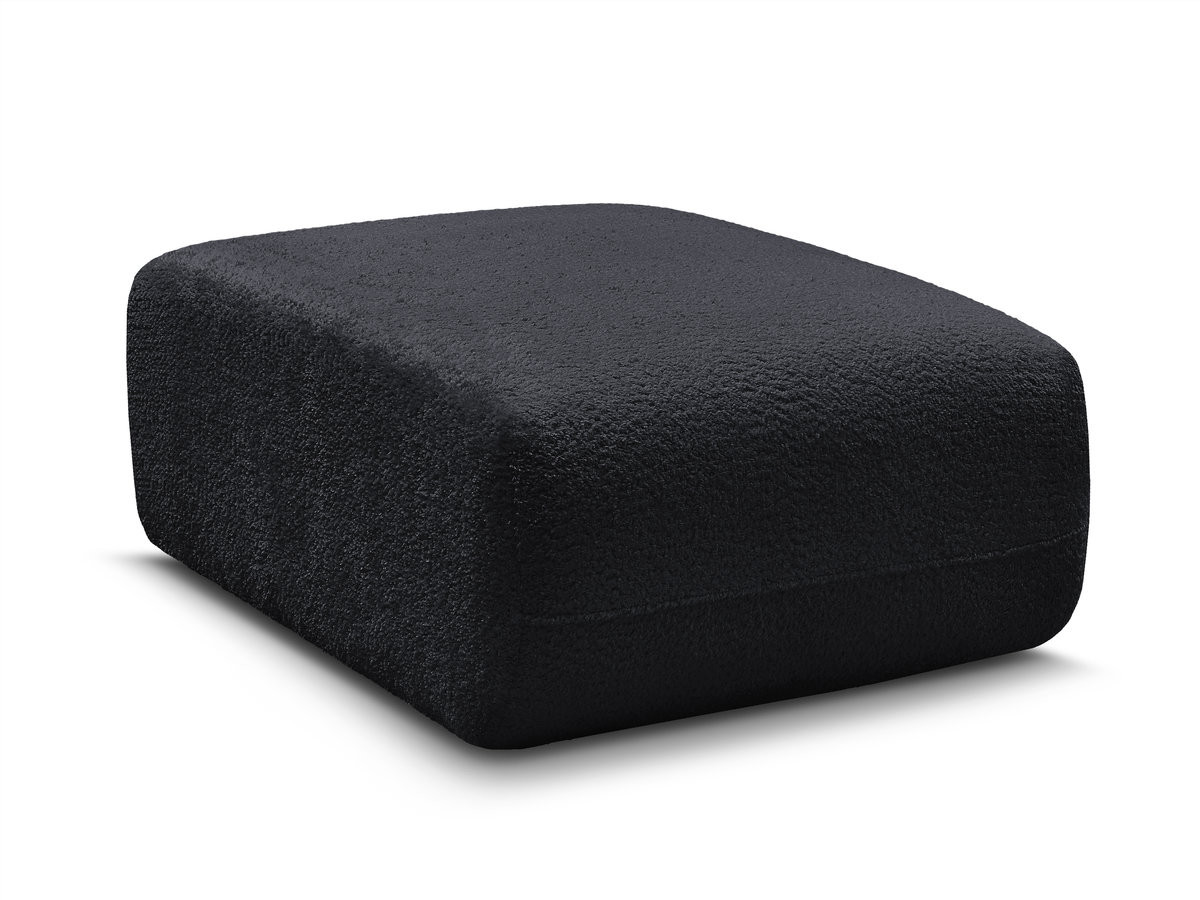 Pouf ANDA tissu chenille