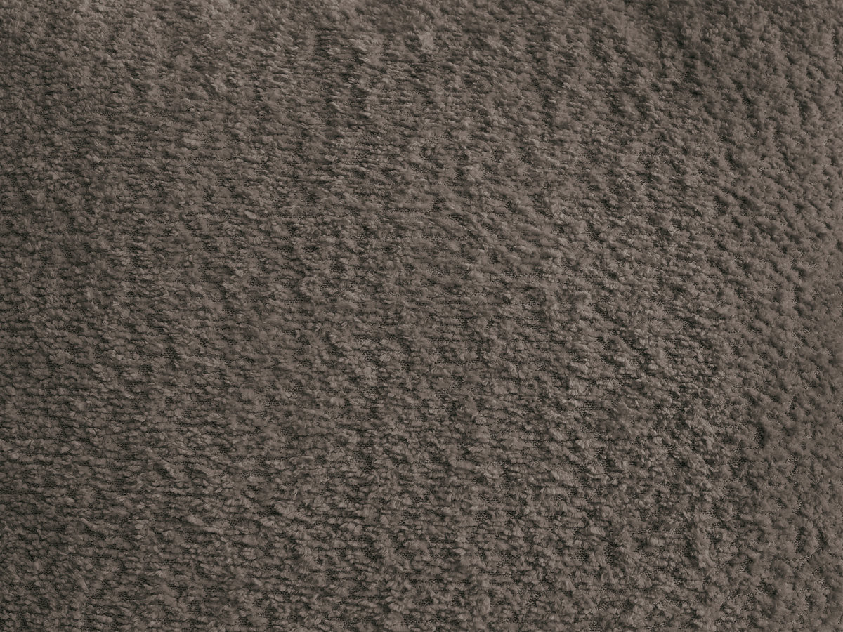 Canapé droit convertible coffre 3 places MONTAIGNE tissu bouclette