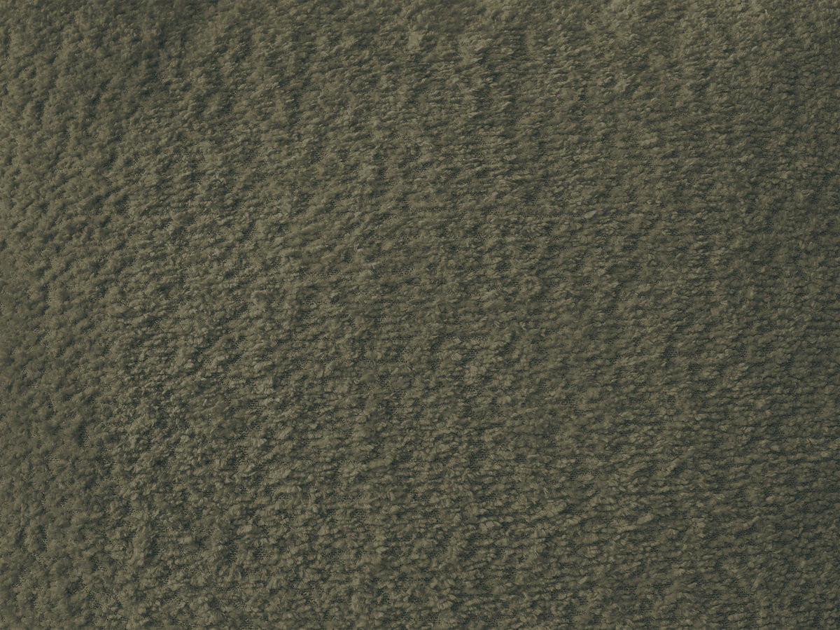 Canapé d'angle convertible coffre grande méridienne MONTAIGNE tissu bouclette