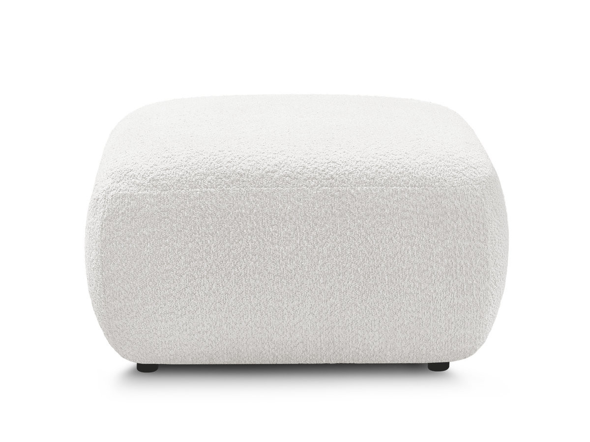 Pouf MONTAIGNE tissu bouclette