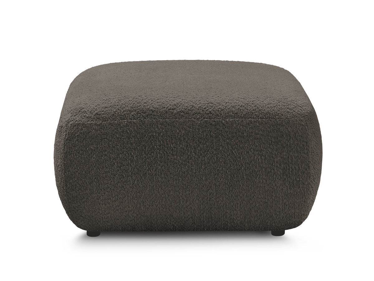 Pouf MONTAIGNE tissu bouclette
