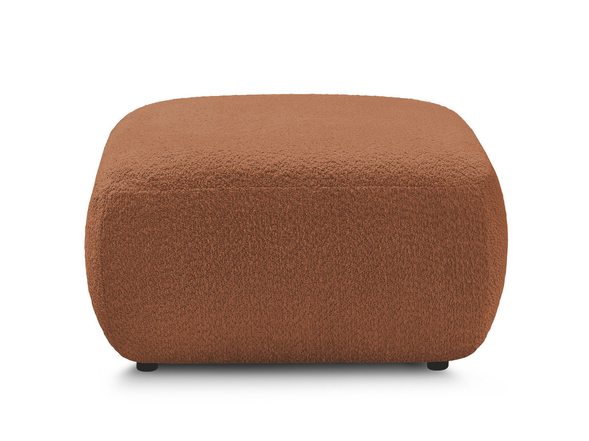 Pouf MONTAIGNE tissu bouclette