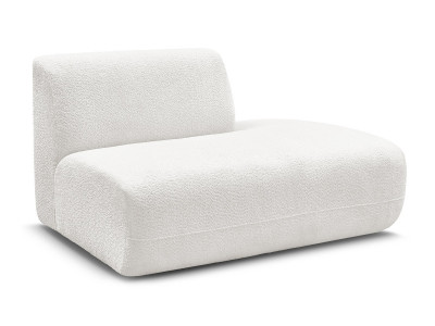 Chauffeuse bout de canapé pour canapé modulable ANDA tissu chenille