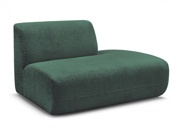 Chauffeuse bout de canapé pour canapé modulable ANDA tissu chenille