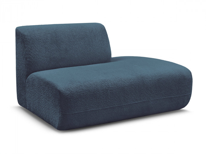 Chauffeuse bout de canapé pour canapé modulable ANDA tissu chenille